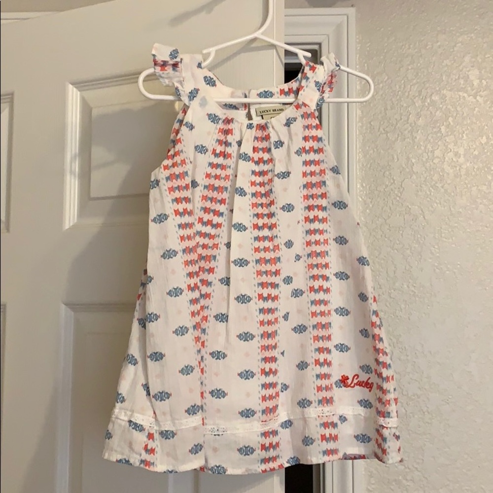 Lucky Brand, Gitls size 5T, Tunic top.